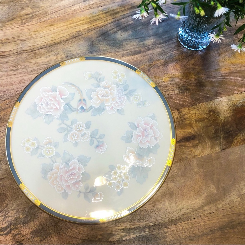 Floral Lenox Plate